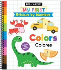 Enlarge image Cover: Brain Games - My First Sticker by Number: Colors - English and Spanish - Publications International, Ltd.