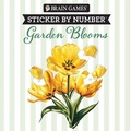 Cover: Brain Games - Sticker by Number: Garden Blooms - Publications International, Ltd.