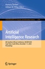 Cover: Artificial Intelligence Research - Springer