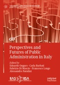Cover: Perspectives and Futures of Public Administration in Italy - Palgrave Macmillan