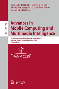 Enlarge image Cover: Advances in Mobile Computing and Multimedia Intelligence - Springer