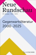 Cover: Neue Rundschau 2026/2 - S. Fischer