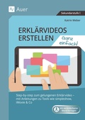 Cover: Erkl&auml;rvideos erstellen - ganz einfach - Auer Verlag in der AAP Lehrerwelt GmbH