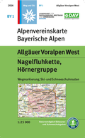 Cover: Allg&auml;uer Voralpen West, Nagelfluhkette, H&ouml;rnergruppe - Deutscher Alpenverein