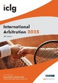 Abbildung von: International Arbitration 2025 - Global Legal Group Ltd