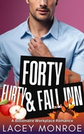 Cover: Forty, Flirty & Fall Inn (Forty and Flirty Billionaires, #5) - Lacey Monroe Books