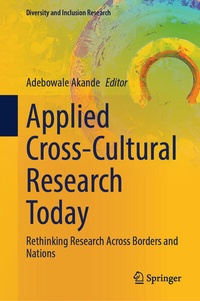 Enlarge image Cover: Applied Cross-Cultural Research Today - Springer