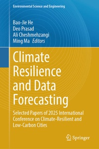 Enlarge image Cover: Climate Resilience and Data Forecasting - Springer