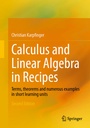 Cover: Calculus and Linear Algebra in Recipes - Springer