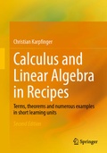 Cover: Calculus and Linear Algebra in Recipes - Springer