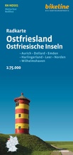 Cover: Radkarte Ostfriesland Ostfriesische Inseln - Esterbauer