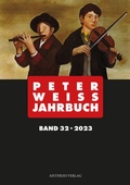 Cover: Peter Weiss Jahrbuch - Aisthesis