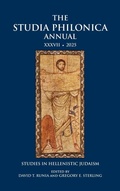 Cover: The Studia Philonica Annual XXXVII, 2025 - Society of Biblical Literature