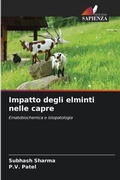 Cover: Impatto degli elminti nelle capre - Edizioni Sapienza