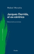 Cover: Jacques Derrida, el ex-c&eacute;ntrico - Herder Editorial