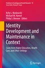 Cover: Identity Development and Maintenance in Context - Springer