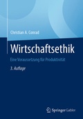 Cover: Wirtschaftsethik - Springer Gabler