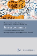 Cover: Sensus communis - J.B. Metzler