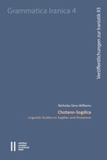 Cover: Chotano-Sogdica - Verlag der &ouml;sterreichischen Akademie der Wissenschaften