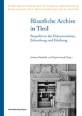 Cover: B&auml;uerliche Archive in Tirol - Universit&auml;tsverlag Wagner