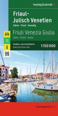 Enlarge image Cover: freytag & berndt Straßenkarte Friaul-Julisch Venetien 1:150.000 - freytag & berndt