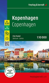 Bild: Kopenhagen, Stadtplan 1:10.000, freytag & berndt - Freytag-Berndt und ARTARIA