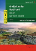Cover: freytag & berndt Autoatlas Gro&szlig;britannien - Nordirland 1:200.000 - freytag & berndt