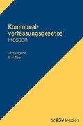 Abbildung von: Kommunalverfassungsgesetze Hessen - KSV Medien Wiesbaden