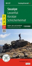 Cover: freytag & berndt Wanderkarte Saualpe, Region Lavanttal - Koralpe - Region Schilcherland 1:50.000 - freytag & berndt