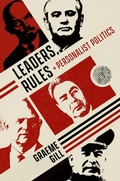 Cover: Leaders, Rules, and Personalist Politics - Oxford University Press