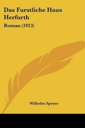 Cover: Das Furstliche Haus Herfurth - Kessinger Publishing