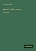 Cover: Revue d'anthropologie - Antigonos Verlag