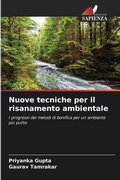 Cover: Nuove tecniche per il risanamento ambientale - Edizioni Sapienza