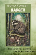 Cover: Boho Forest - Badger - Pickle Patterns