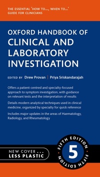 Enlarge image Cover: Oxford Handbook of Clinical and Laboratory Investigation - Oxford University Press