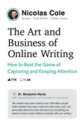 Cover: The Art and Business of Online Writing - Different Publishing