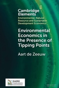 Cover: Environmental Economics in the Presence of Tipping Points - Cambridge University Press