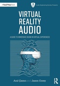 Cover: Virtual Reality Audio - Routledge