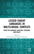 Cover: Lesser-Taught Languages in Multilingual Contexts - Routledge