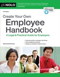Cover: Create Your Own Employee Handbook - NOLO