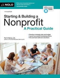 Enlarge image Cover: Starting & Building a Nonprofit - NOLO