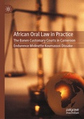 Cover: African Oral Law in Practice - Palgrave Macmillan