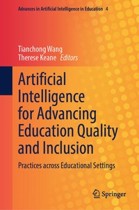 Enlarge image Cover: Artificial Intelligence for Advancing Education Quality and Inclusion - Springer