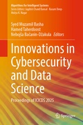 Cover: Innovations in Cybersecurity and Data Science - Springer