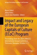 Cover: Impact and Legacy of the European Capitals of Culture (ECoC) Program - Springer