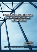 Cover: Special Materials, Materials and Technologies in Structures and Construction - Trans Tech Publications Ltd