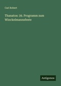 Cover: Thanatos - Antigonos Verlag