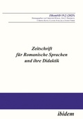 Cover: Zeitschrift f&uuml;r Romanische Sprachen und ihre Didaktik - ibidem
