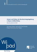 Cover: Nutzen und Erleben der Berufseinstiegsbegleitung in Bayern (NEBerEbBay) - University of Bamberg Press