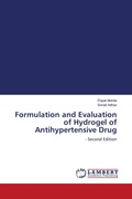 Cover: Formulation and Evaluation of Hydrogel of Antihypertensive Drug - LAP Lambert Academic Publishing